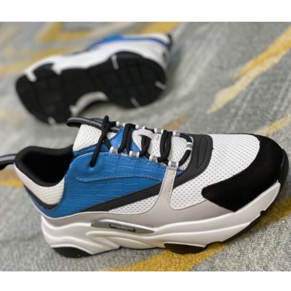 Dior "B22" Sneaker In Blue - Image 5
