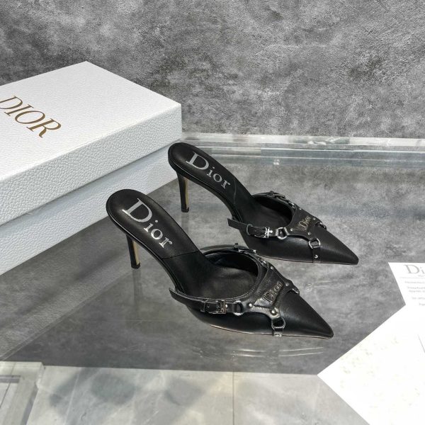 Dior Black Leather Pump