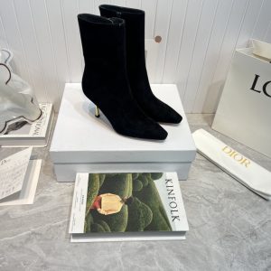 Dior D-Fame Heeled Ankle Boot