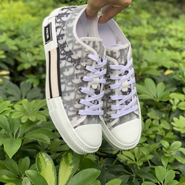 Dior Oblique Technical Canvas "B23" Sneaker - Image 2