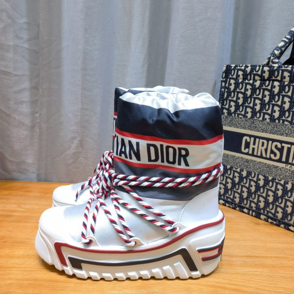 Dior Alps Snow Ankle Boot Shinny White - Image 4