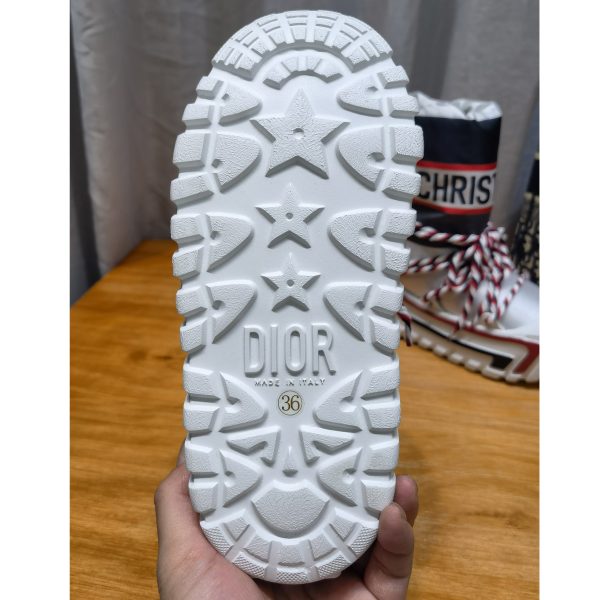 Dior Alps Snow Ankle Boot Shinny White - Image 9