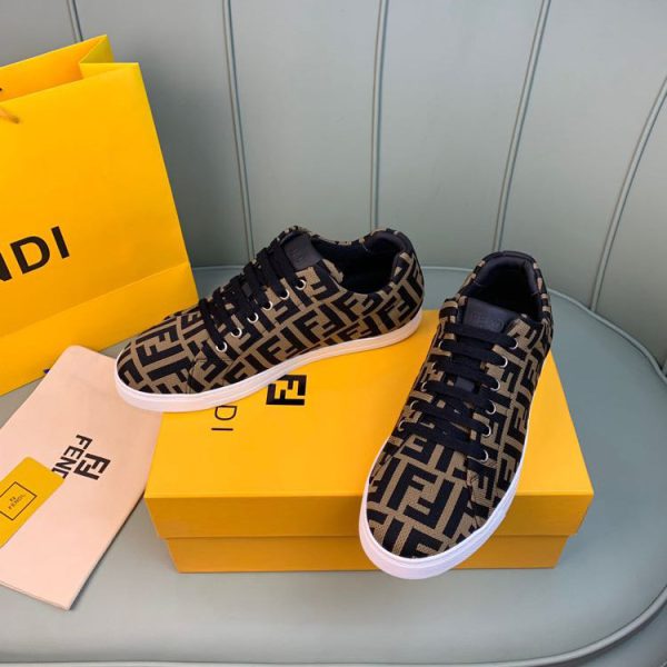 Fendi FF Shoes In Brown