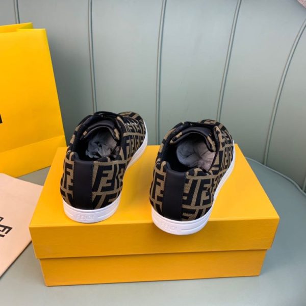 Fendi FF Shoes In Brown - Image 3