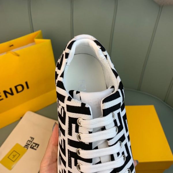 Fendi FF Shoes In White - Image 8