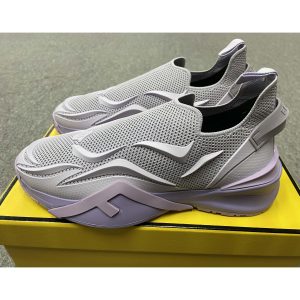 Fendi Flow Lilac Mesh Running Sneakers