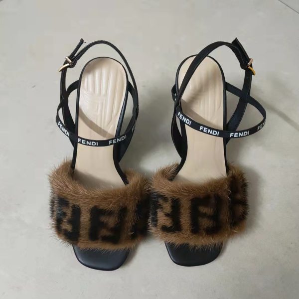 Fendi High Heeled Sandals 100mm