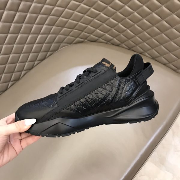 Fendi FF Shoes In Black - Image 2