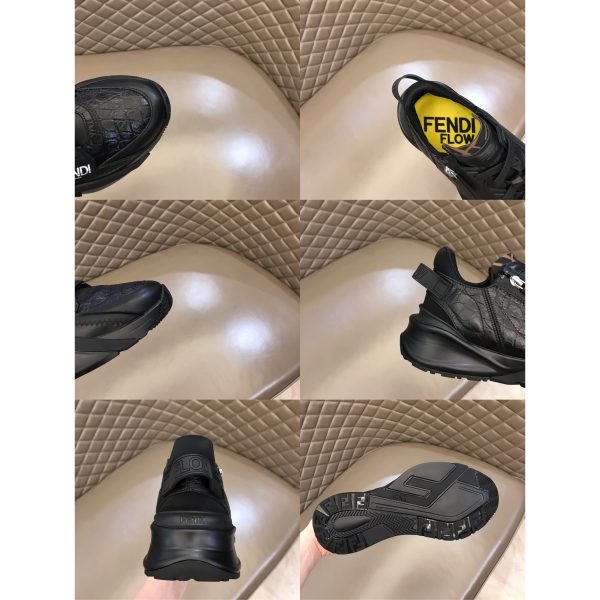 Fendi FF Shoes In Black - Image 4