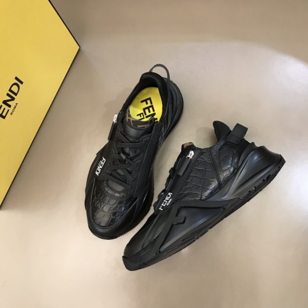 Fendi FF Shoes In Black - Image 6