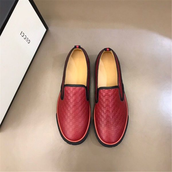 Gucci GG Driver In Red - Image 3