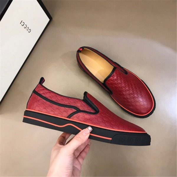 Gucci GG Driver In Red - Image 5