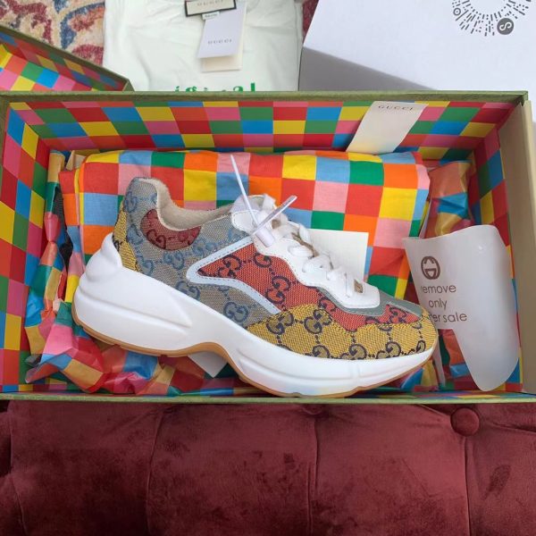 Gucci GG Multicolor Series Rhyton Sneakers - Image 2