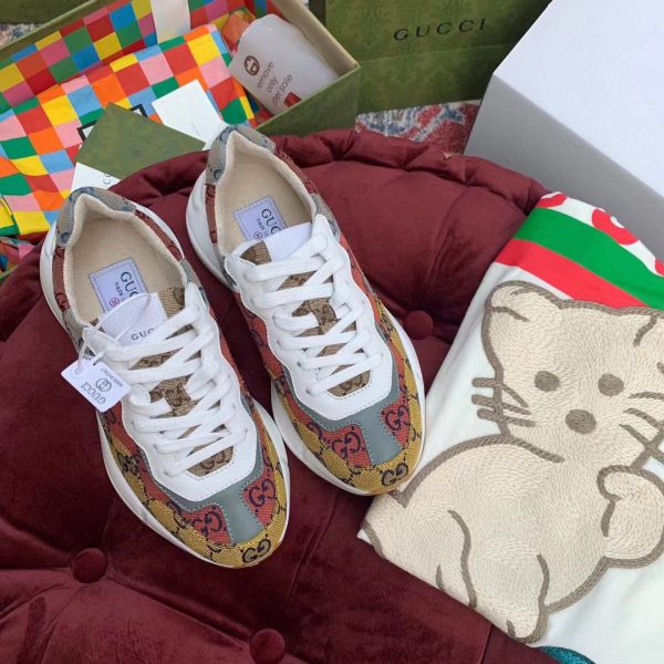 Gucci GG Multicolor Series Rhyton Sneakers - Image 3