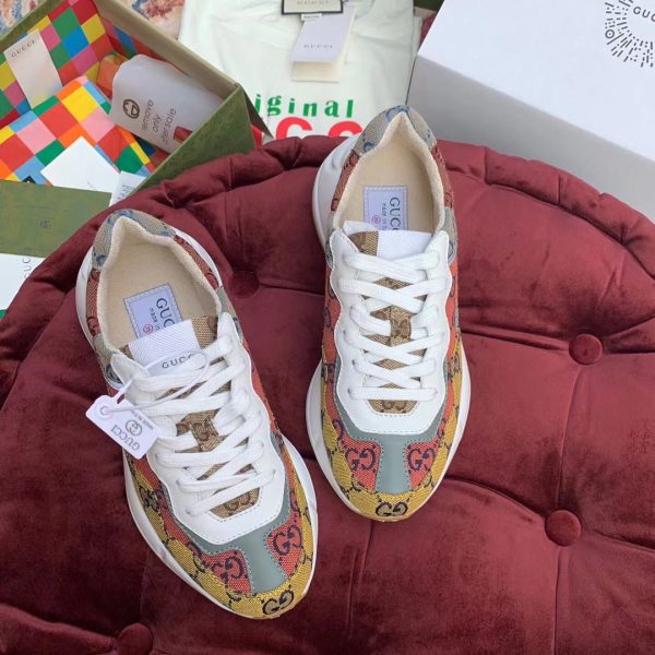 Gucci GG Multicolor Series Rhyton Sneakers - Image 4