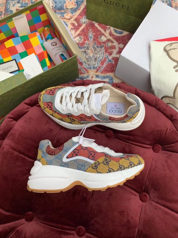 Gucci GG Multicolor Series Rhyton Sneakers - Image 5