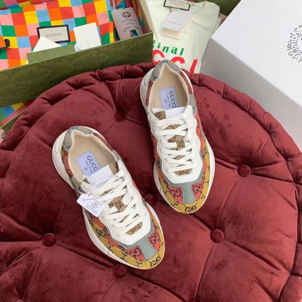 Gucci GG Multicolor Series Rhyton Sneakers - Image 6