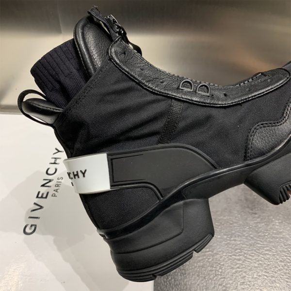 Givenchy Jaw Nylon Sock High-Top Sneakers - Image 4