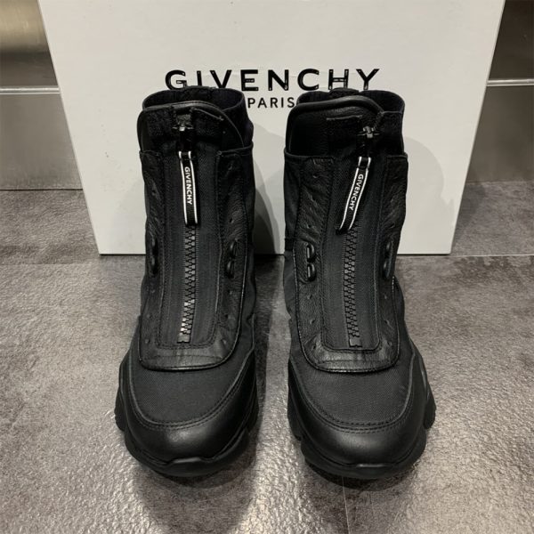 Givenchy Jaw Nylon Sock High-Top Sneakers - Image 8