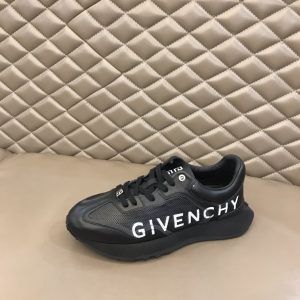 Givenchy Runner Sneakers In Perforated Leather