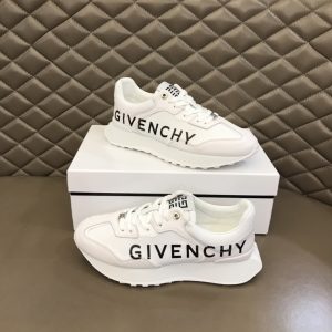 Givenchy Runner Sneakers In Perforated Leather