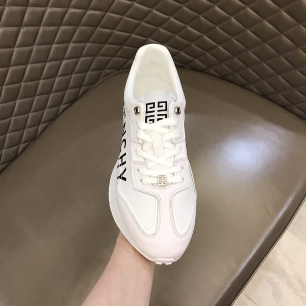 Givenchy Runner Sneakers In Perforated Leather - Image 3