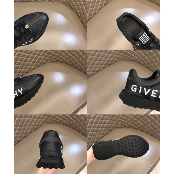 Givenchy Runner Sneakers In Perforated Leather - Image 5