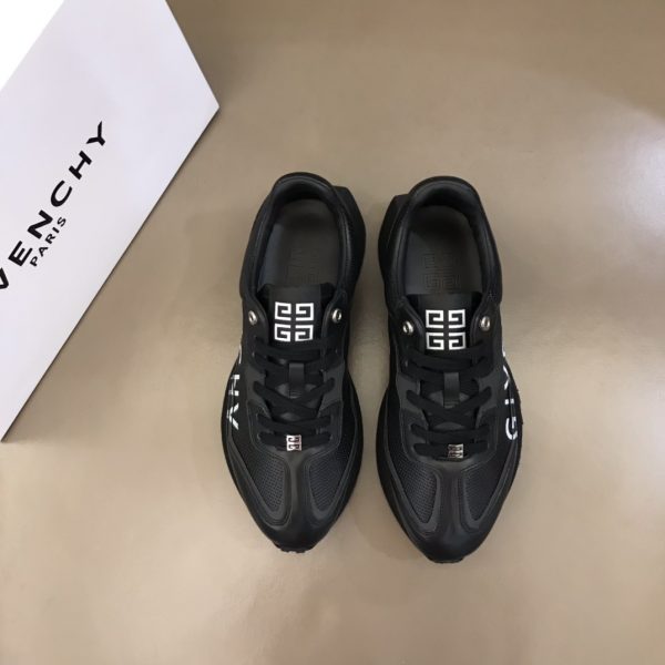 Givenchy Runner Sneakers In Perforated Leather - Image 7