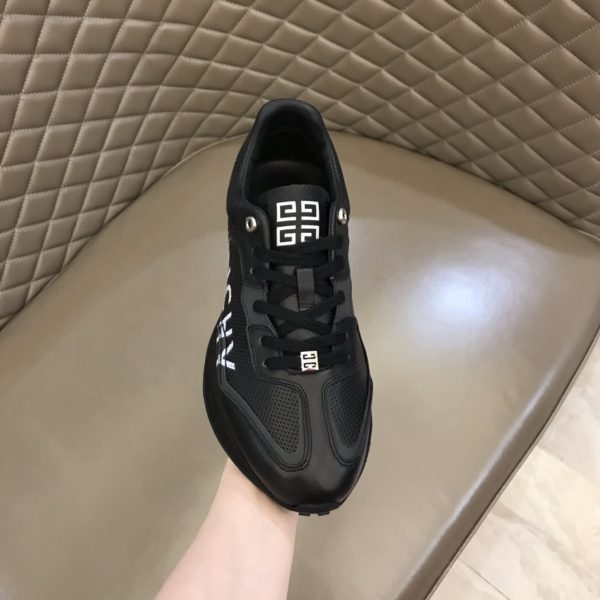 Givenchy Runner Sneakers In Perforated Leather - Image 8