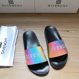Logo-Print Rubber Slides Sandals