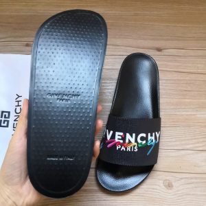 Logo-Print Rubber Slides Sandals
