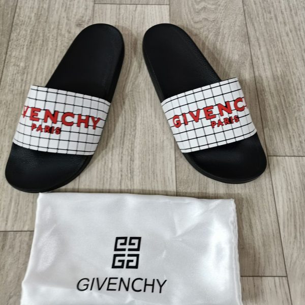 Logo-Print Rubber Slides Sandals - Image 2