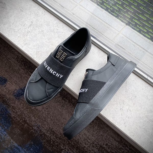 Givenchy Sneakers City Sport In Leather With Givenchy Webbing - Image 2