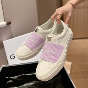 Givenchy Sneakers City Sport In Leather With Givenchy Webbing