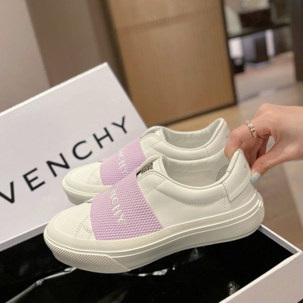 Givenchy Sneakers City Sport In Leather With Givenchy Webbing - Image 3