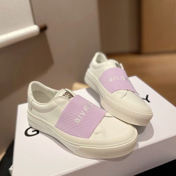 Givenchy Sneakers City Sport In Leather With Givenchy Webbing - Image 5