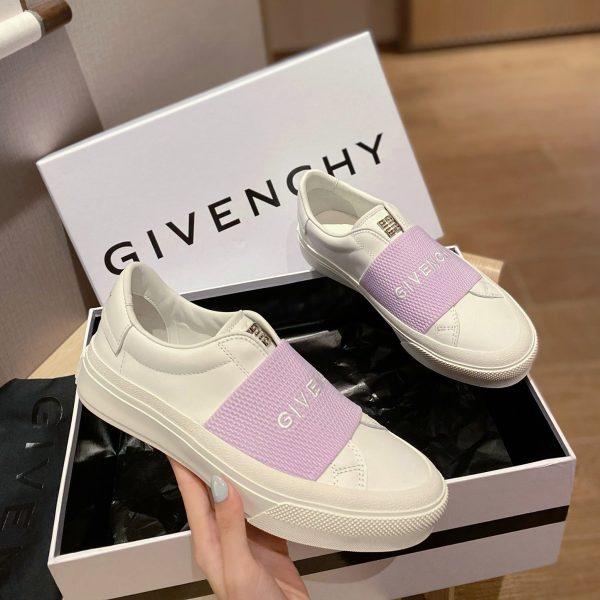 Givenchy Sneakers City Sport In Leather With Givenchy Webbing - Image 7