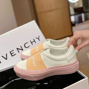Givenchy Sneakers City Sport In Leather With Givenchy Webbing