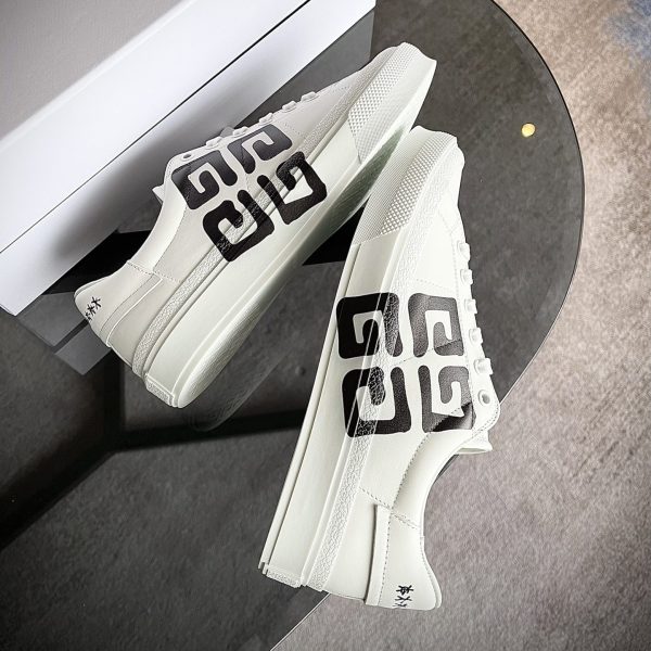 Givenchy Sneakers City Sport In Leather With Tag Effect 4G Print - Image 6
