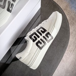 Givenchy Sneakers City Sport In Leather With Tag Effect 4G Print