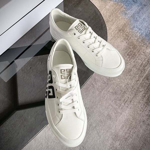 Givenchy Sneakers City Sport In Leather With Tag Effect 4G Print - Image 9