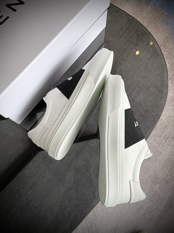 Givenchy Sneakers In Leather With Givenchy Webbing - Image 2