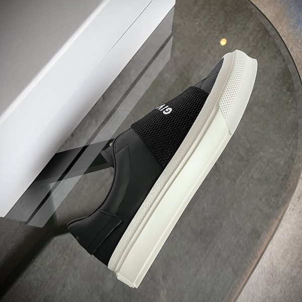 Givenchy Sneakers In Leather With Givenchy Webbing - Image 5