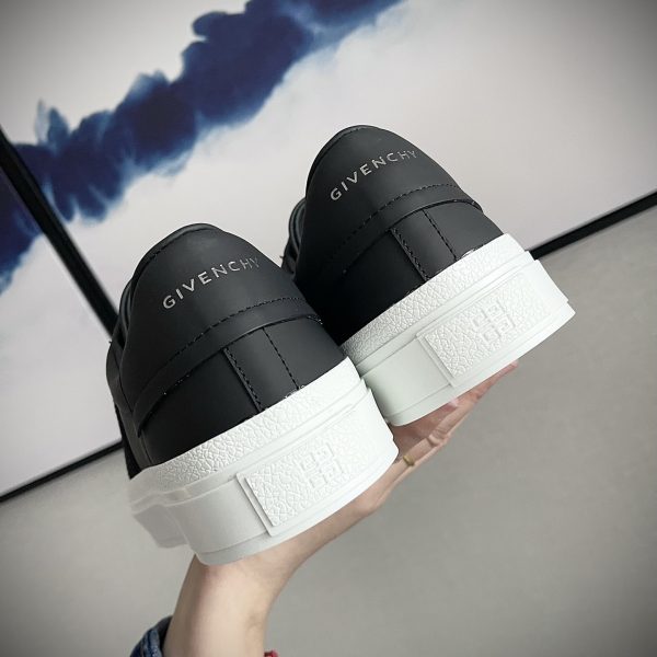 Givenchy Sneakers In Leather With Givenchy Webbing - Image 7