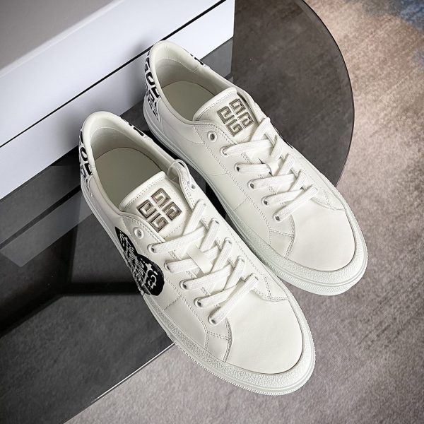 Givenchy Sneakers In Leather With Tag Effect 4G Print - Image 4