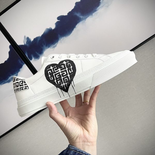 Givenchy Sneakers In Leather With Tag Effect 4G Print - Image 5