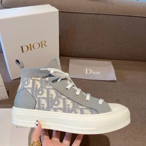 Dior Gray Oblique Technical Mesh