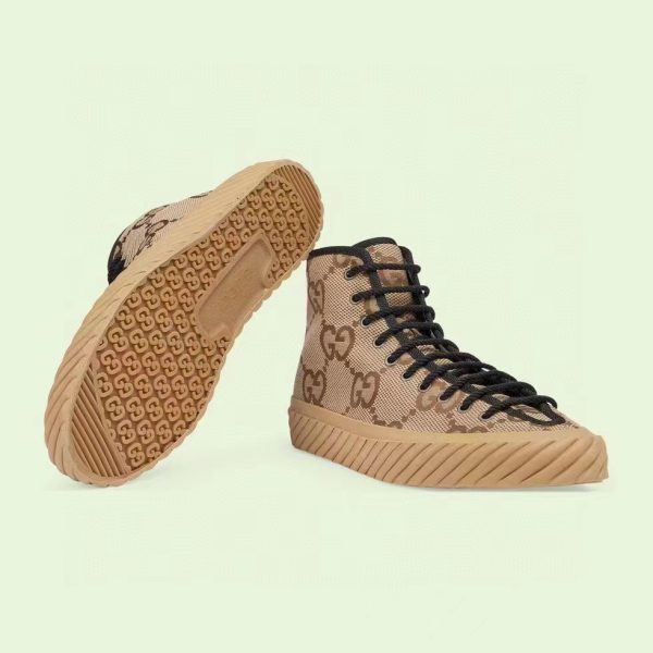 Gucci High-Top Maxi GG Sneaker - Image 4