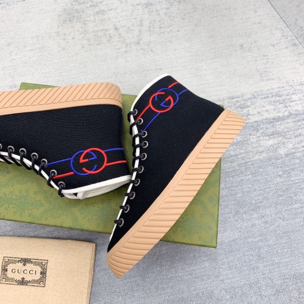Gucci Interlocking G High-Top Sneaker - Image 2