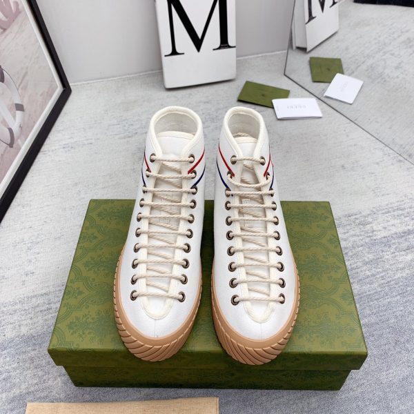 Gucci Interlocking G High-Top Sneaker - Image 3